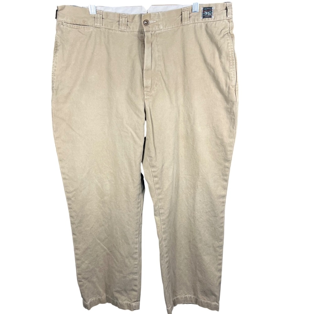 Vintage Polo Ralph Lauren Gi Fit Chino Pants Mens 38 Khaki Straight Leg Cotton
